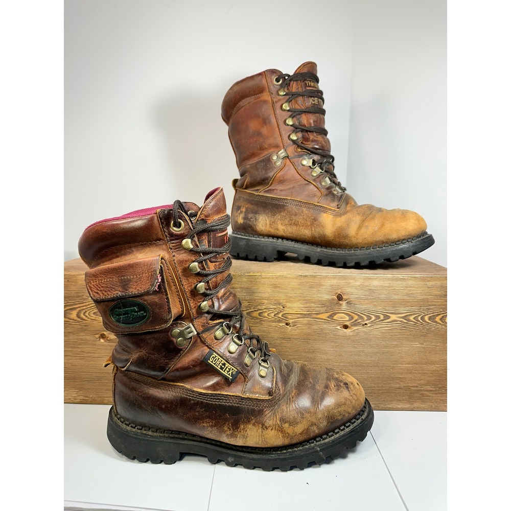 Georgia Boot Ice Trekker Hunting Boots Men 9W Gore Tex 1600G Thinsulate Hunting